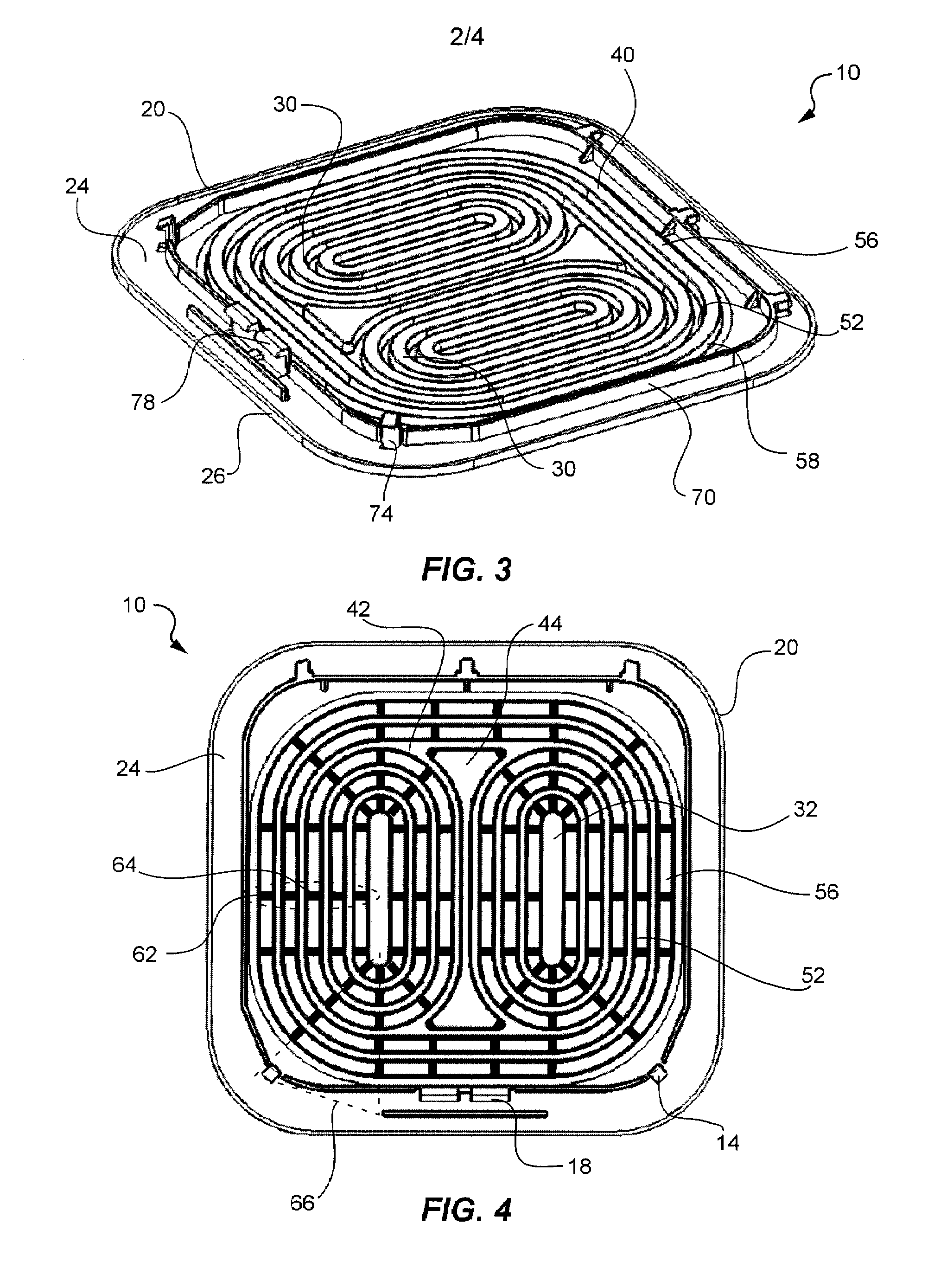 Flexible chair seat