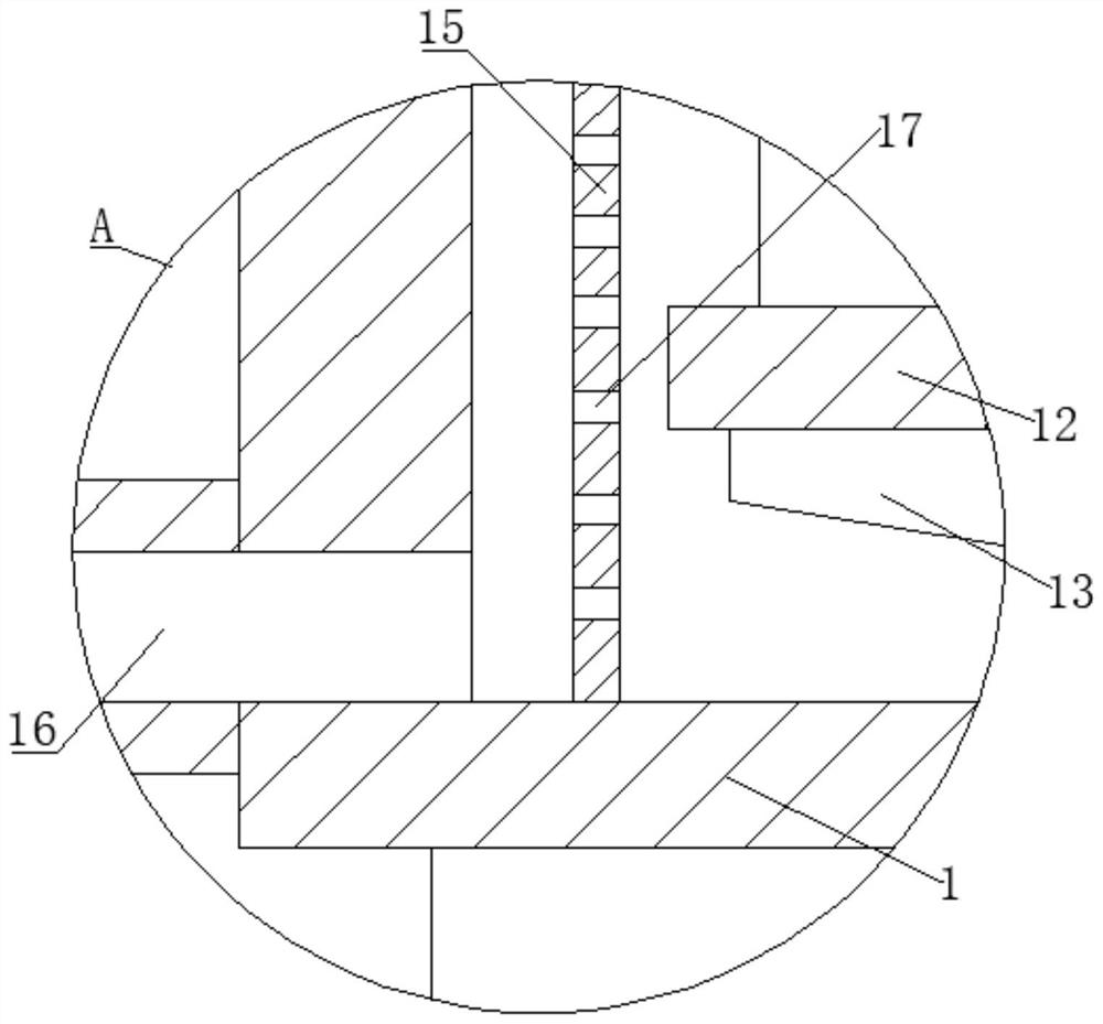 Rice crushing device for rice noodle production