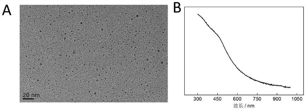 A kind of black phosphorus quantum dot coated with core-shell metal organic framework and its preparation method and application