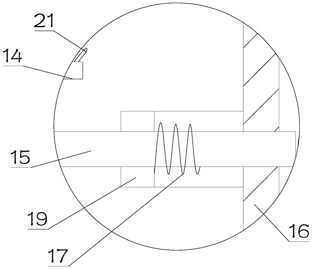 Chemical raw material circulating drying device