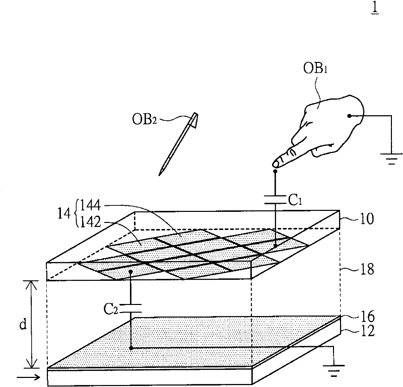 Touch panel and touch display device applied thereto