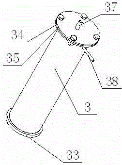 Dark-fermentation photosynthetic united hydrogen production device and method