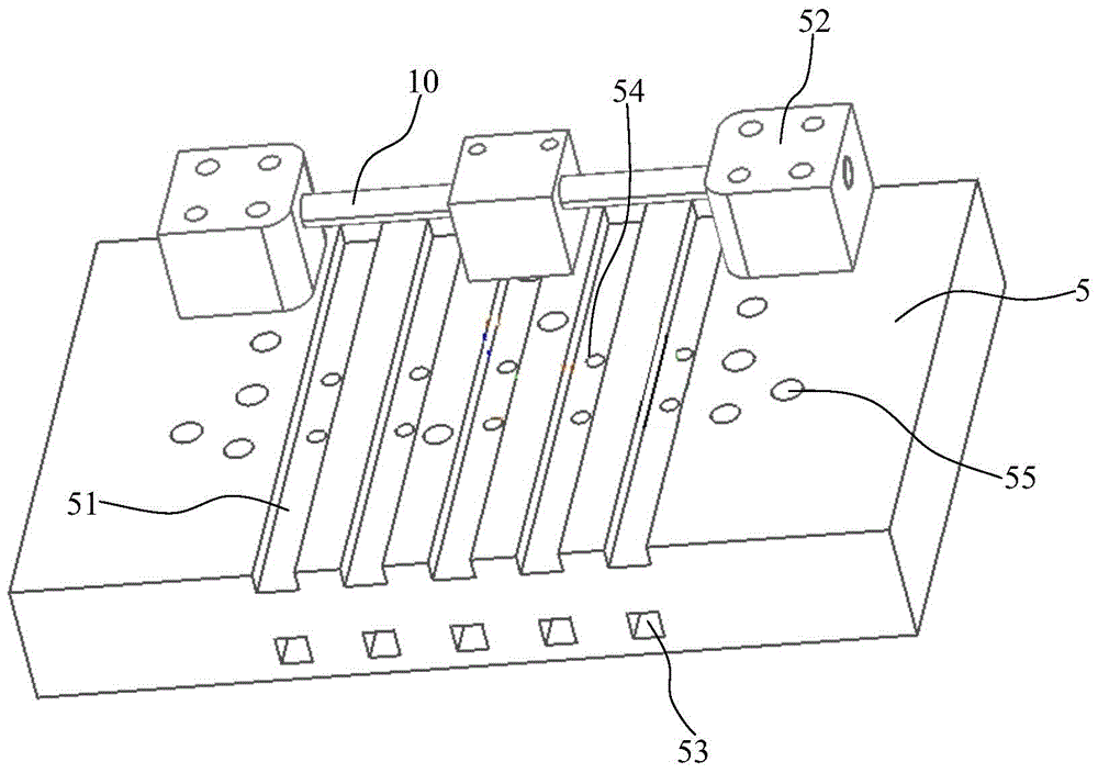 Precision part assembly device with the function of managing and controlling dimensions