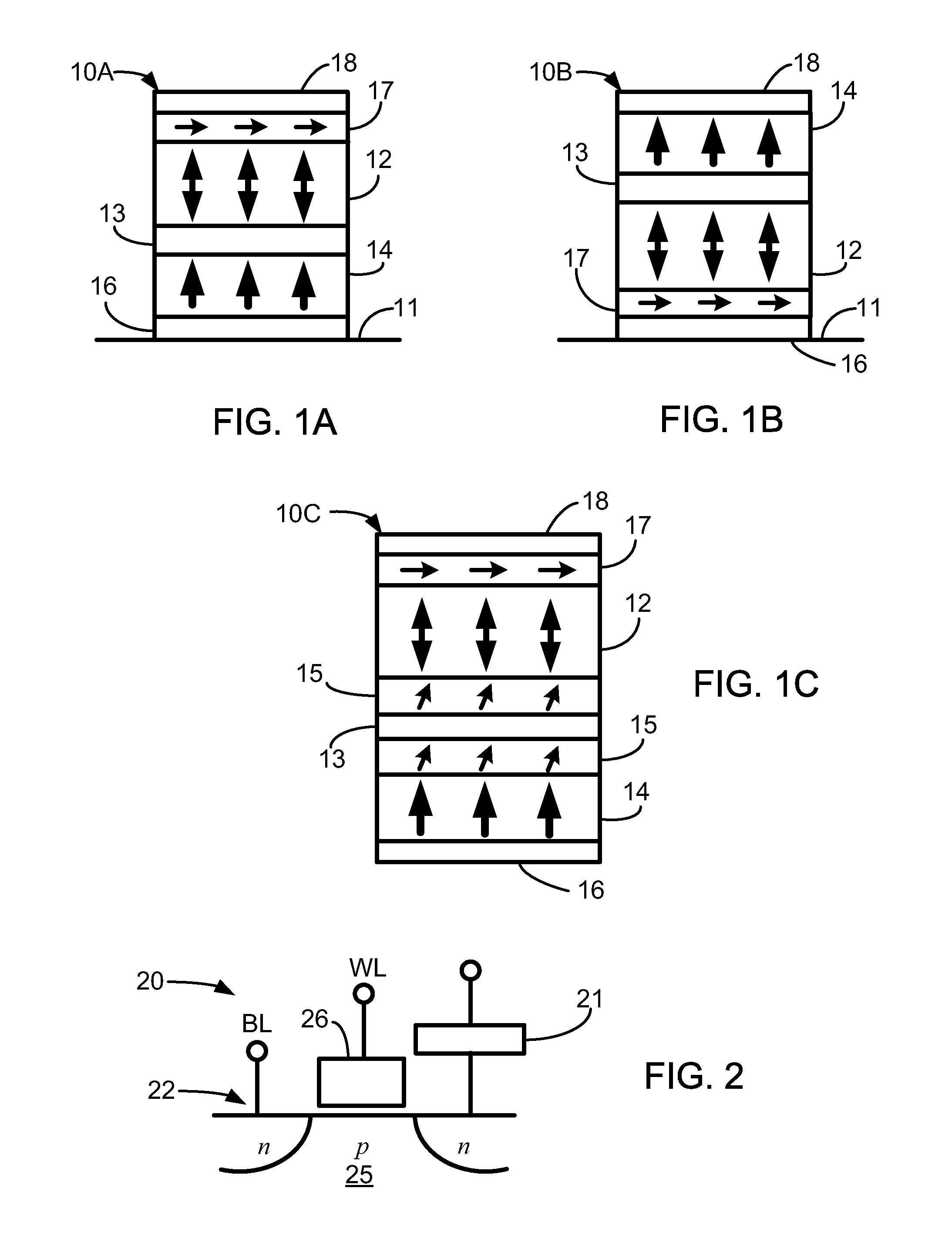 Magnetic stack having assist layer