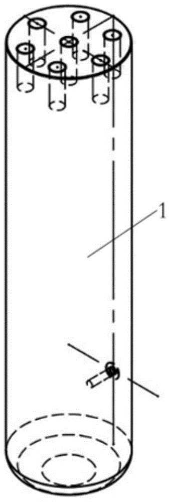 On-water seismic reflection data acquisition method of floating cable type hydrophone