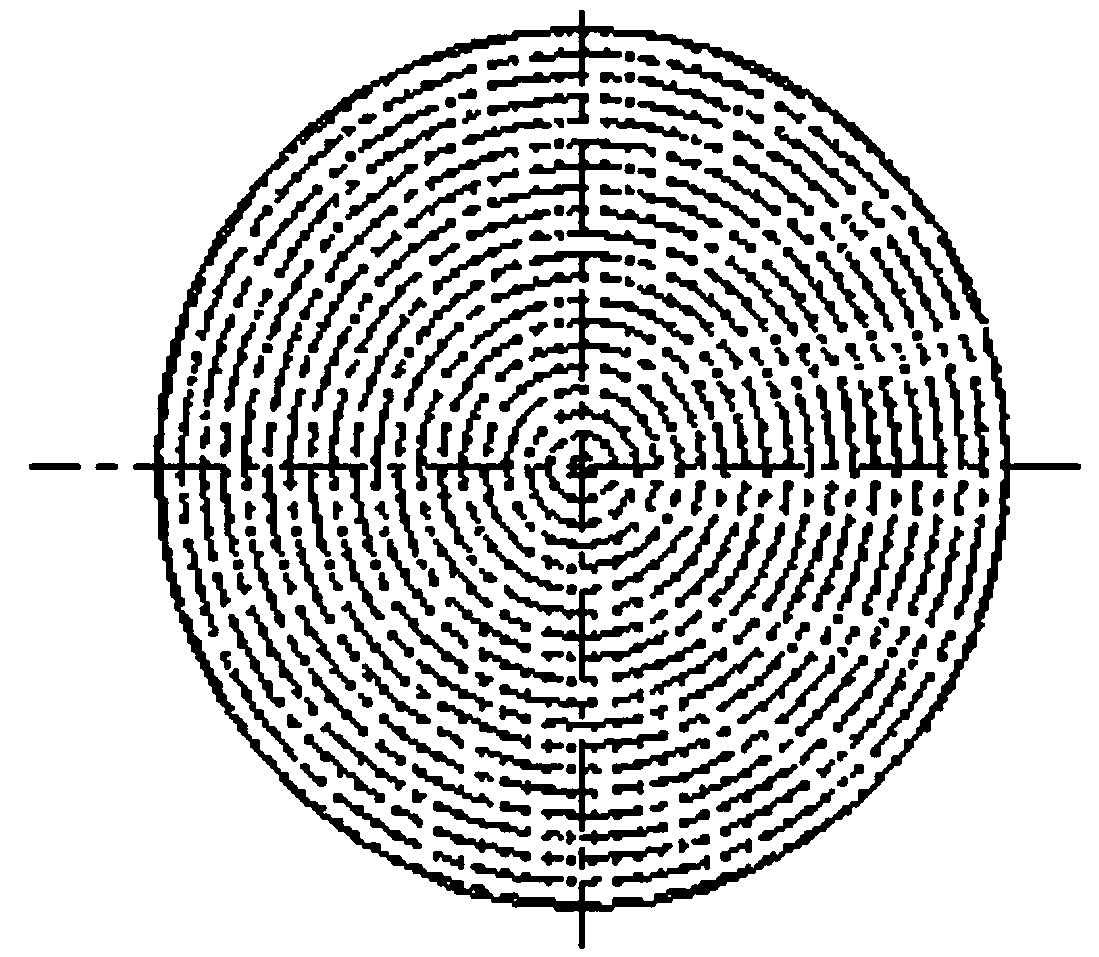 A method for continuous production of polyethylene wax by thermal cracking in an externally rotating self-stirring reactor