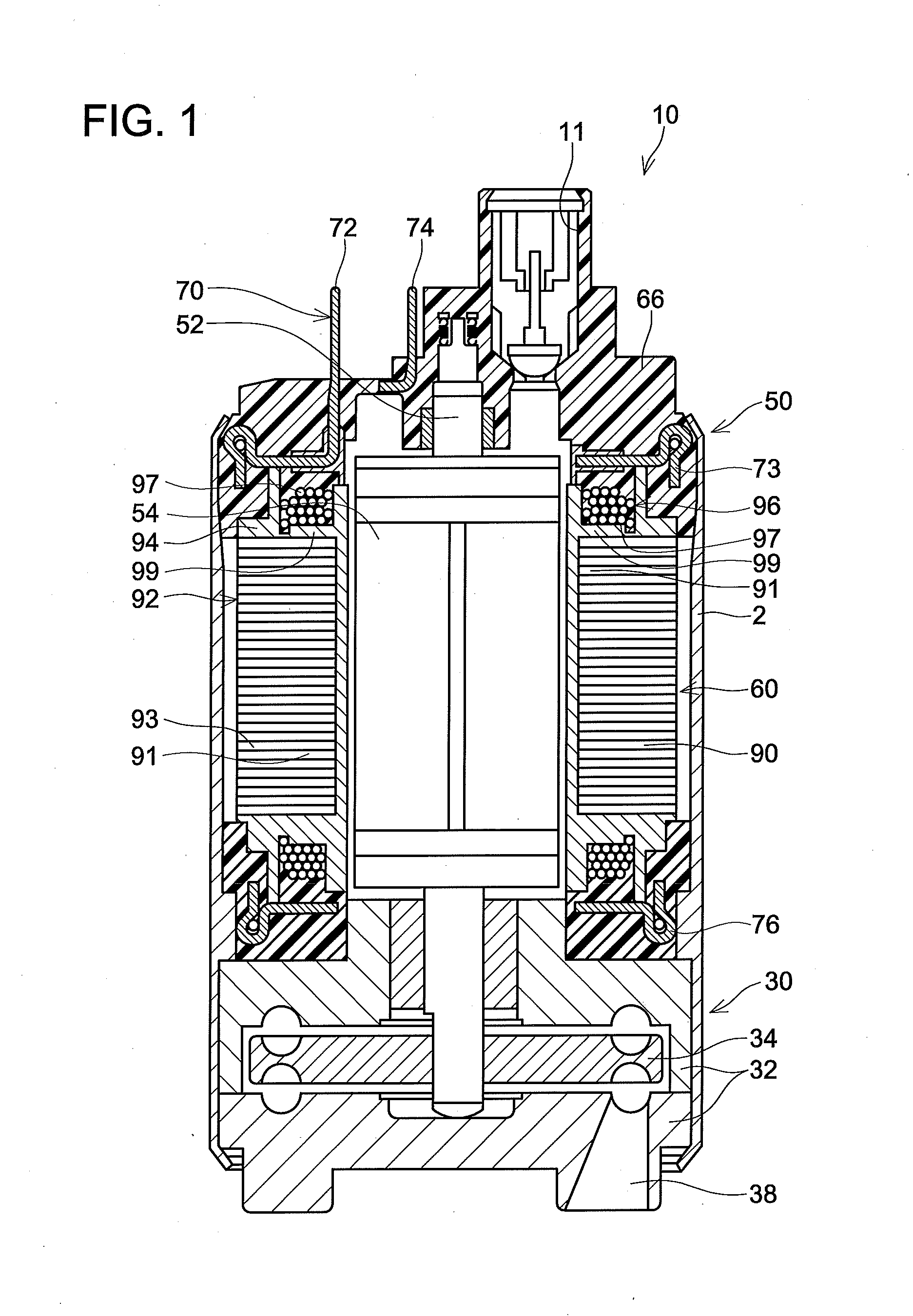 Stator and electric pump