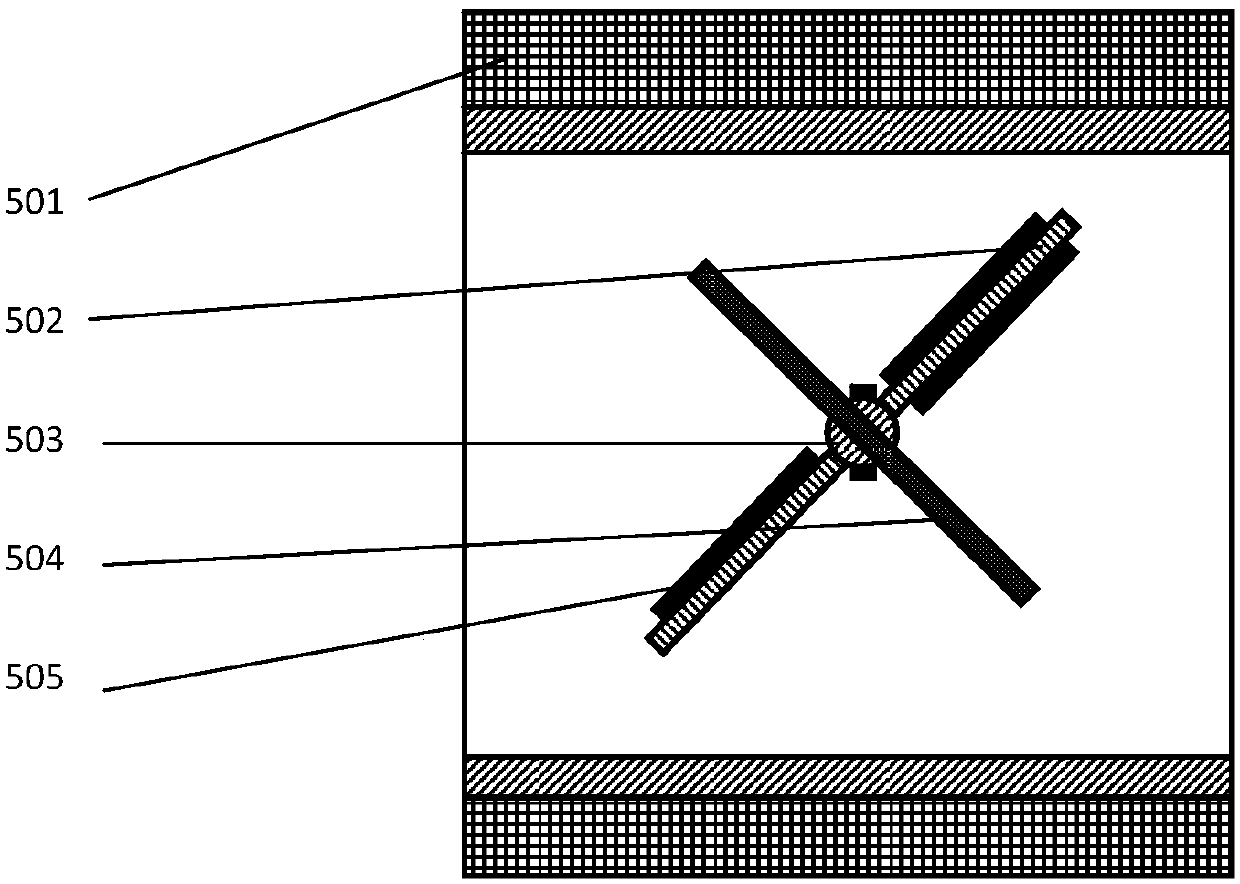 Direct drive air door mechanism