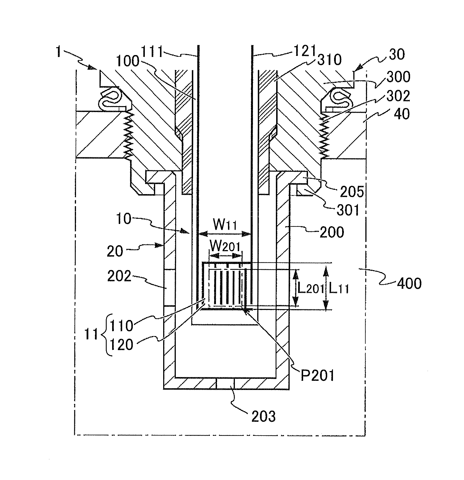 Particulate matter detection sensor