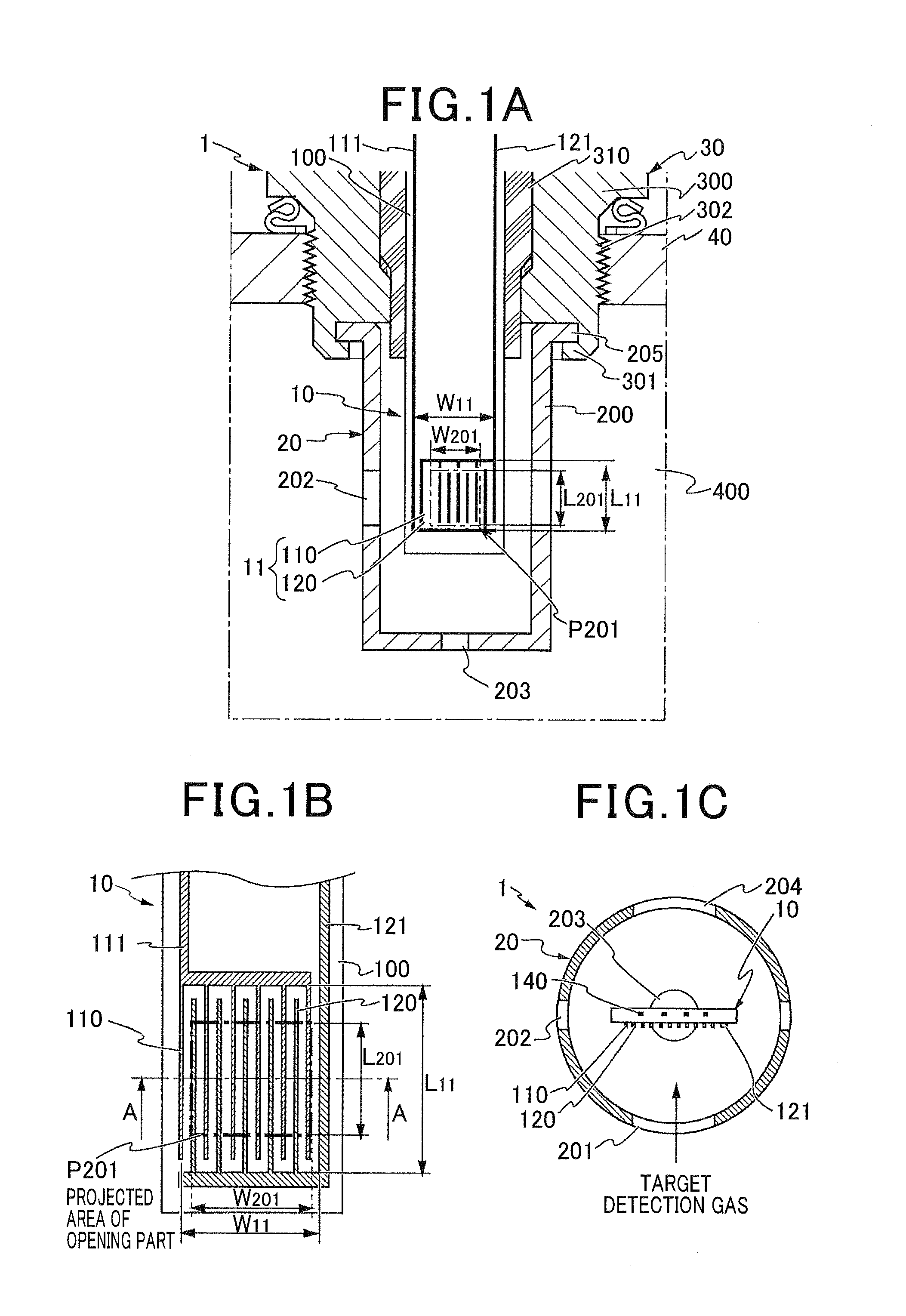 Particulate matter detection sensor