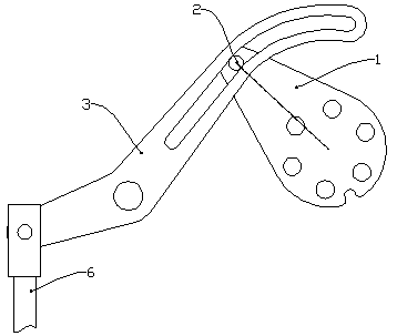 Auxiliary knife grounding drive mechanism of load switch