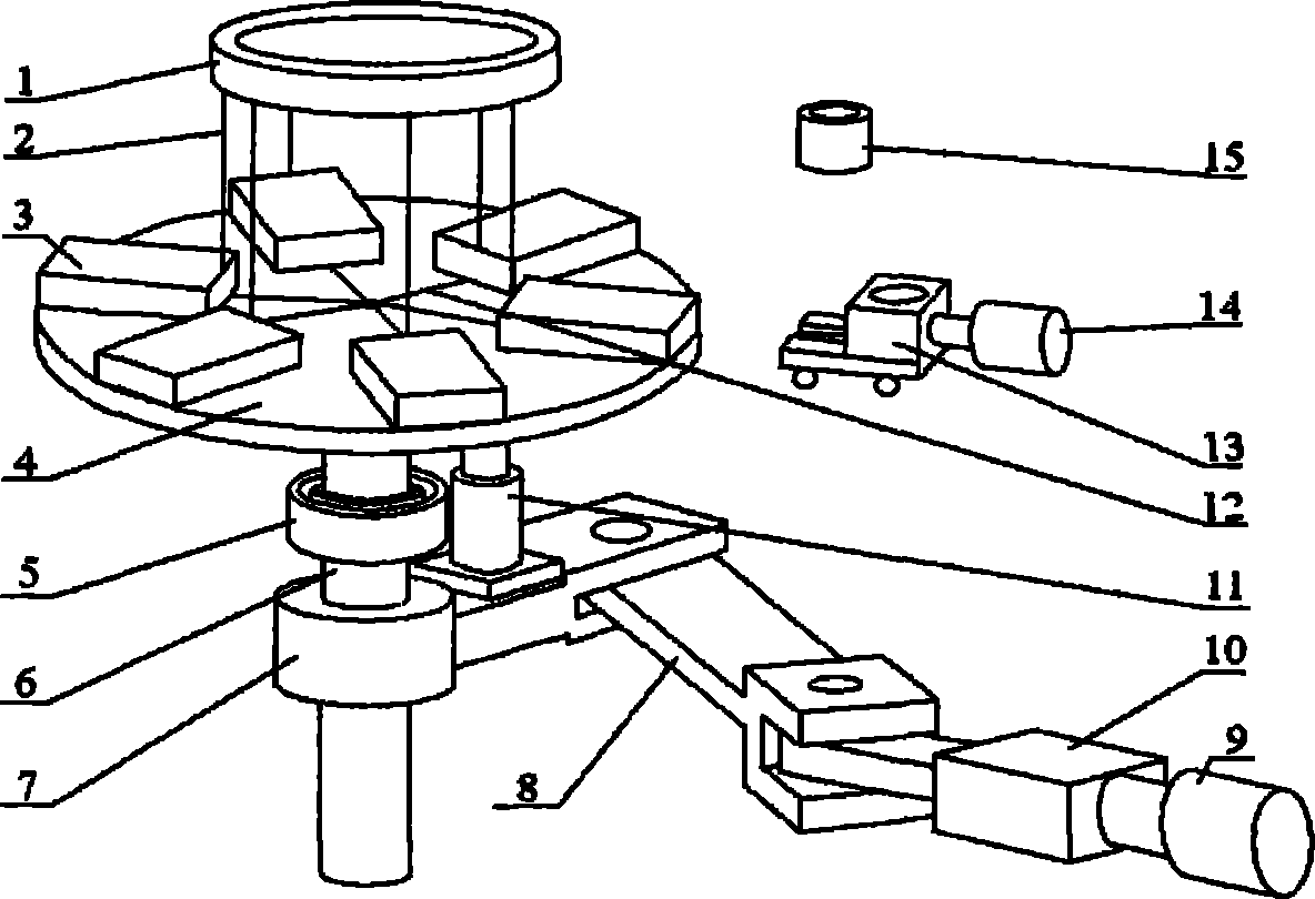 Centrifugal casting annular array type automatic production line