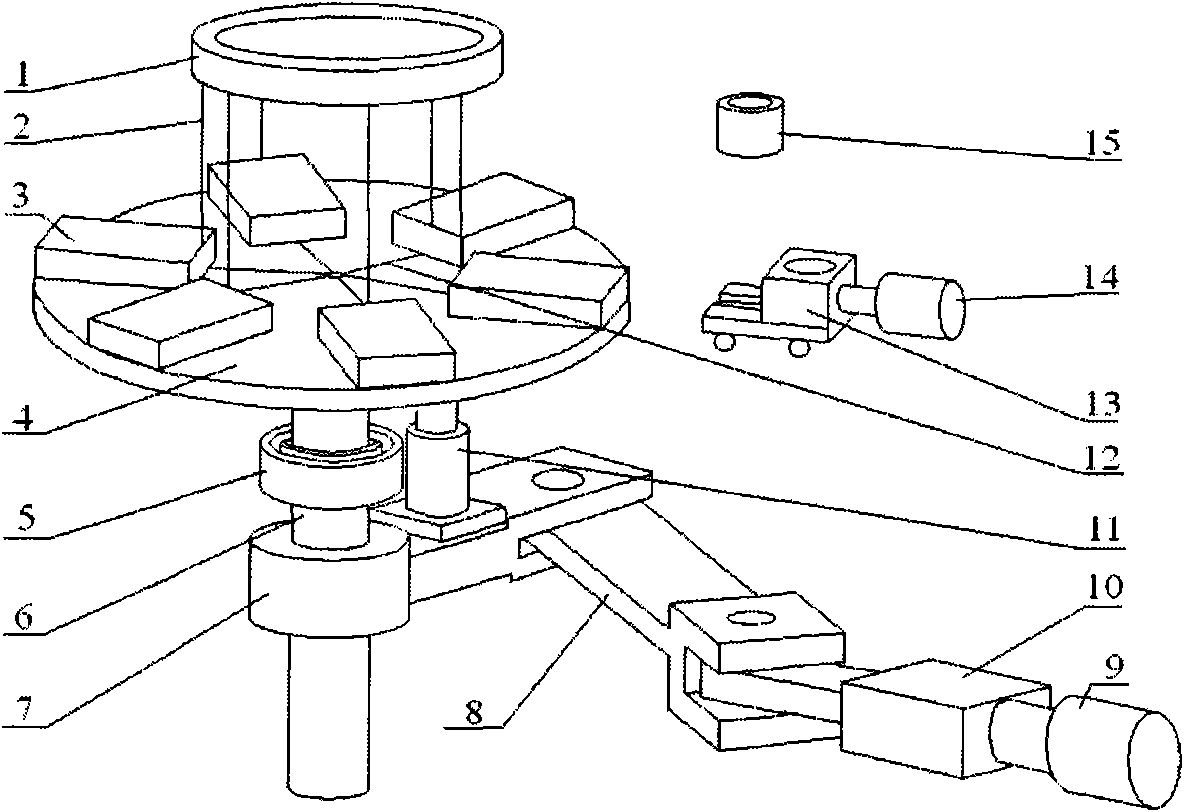 Centrifugal casting annular array type automatic production line