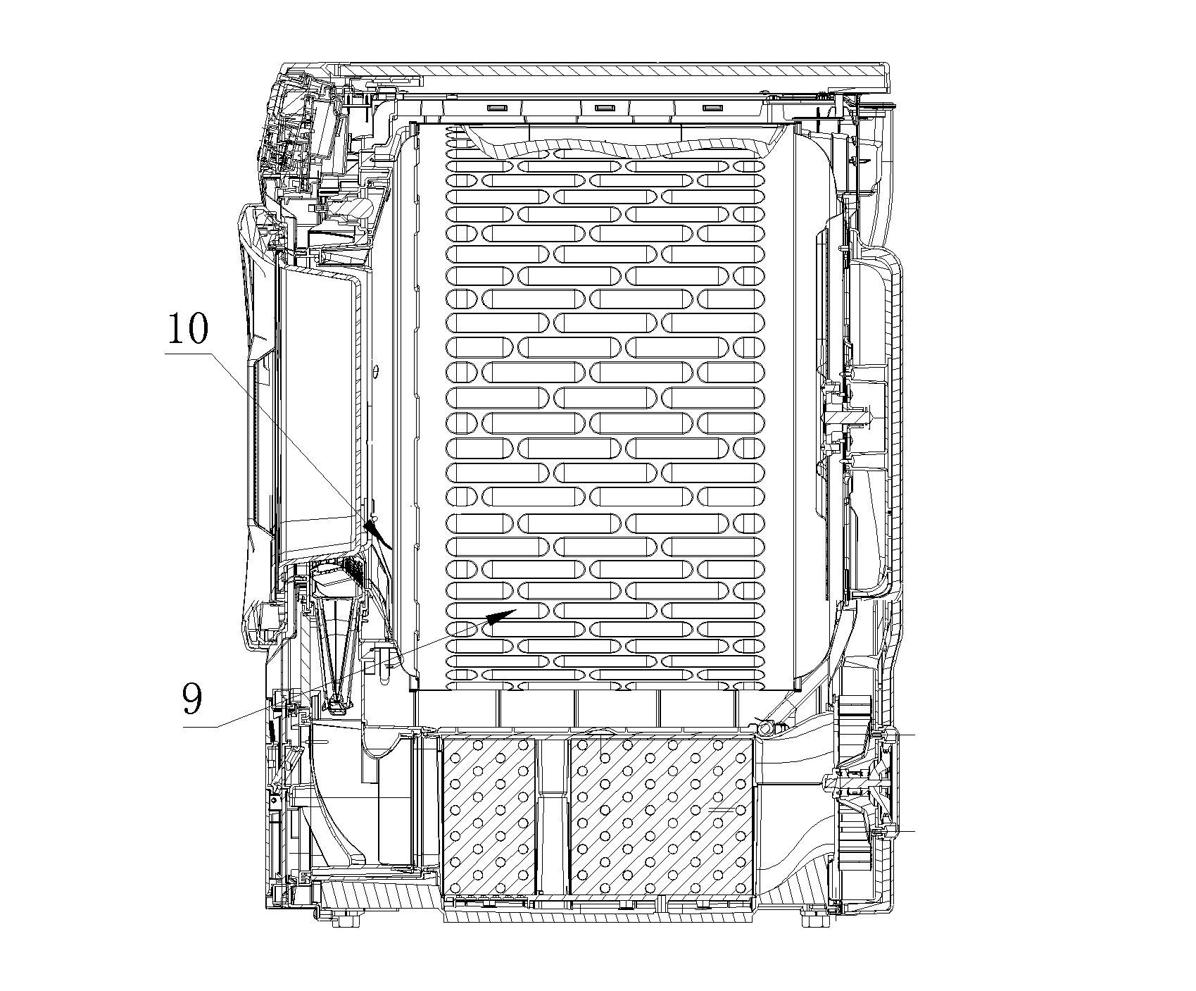 Heat pump clothes dryer control method and heat pump clothes dryer