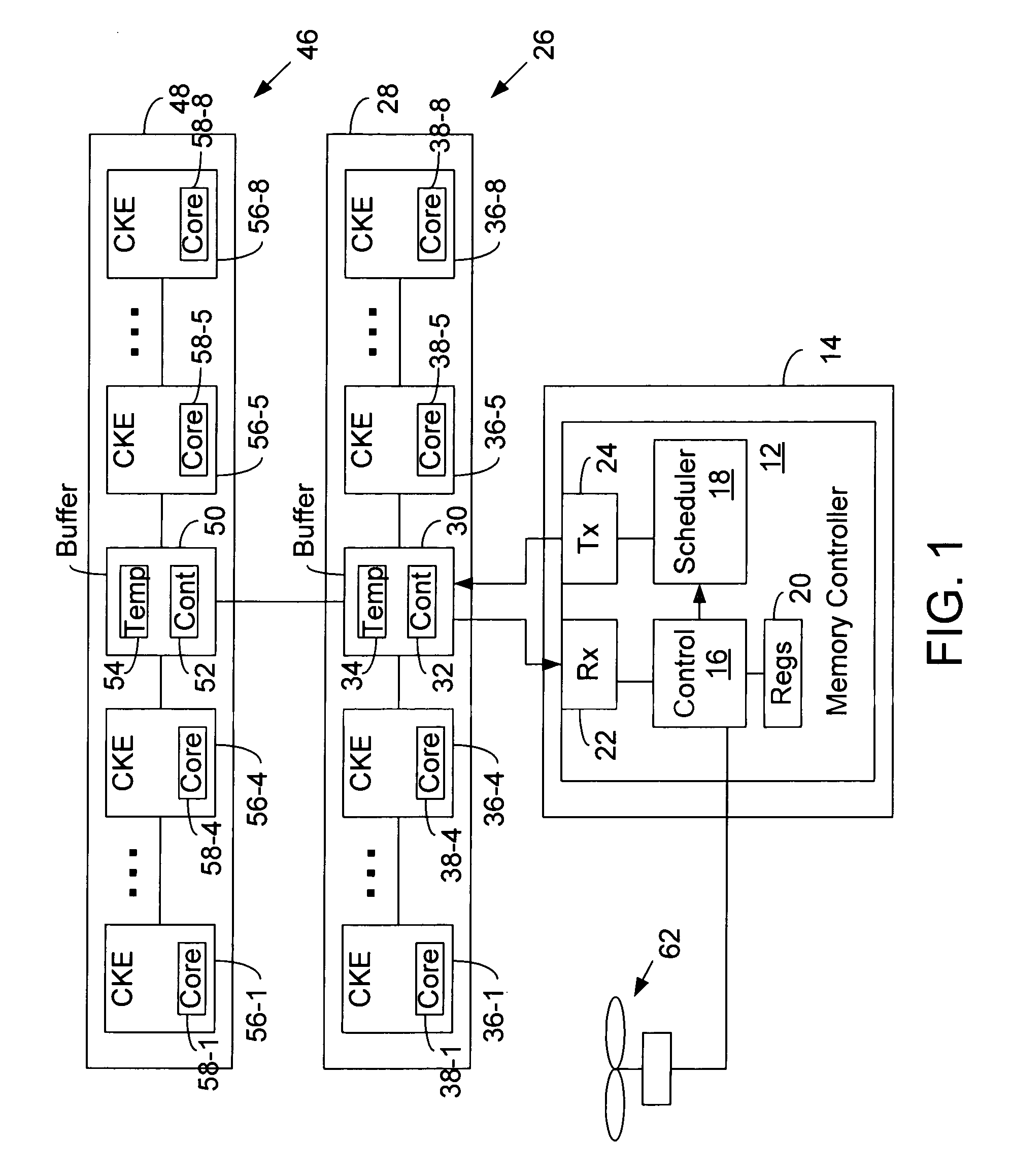 Power management using adaptive thermal throttling