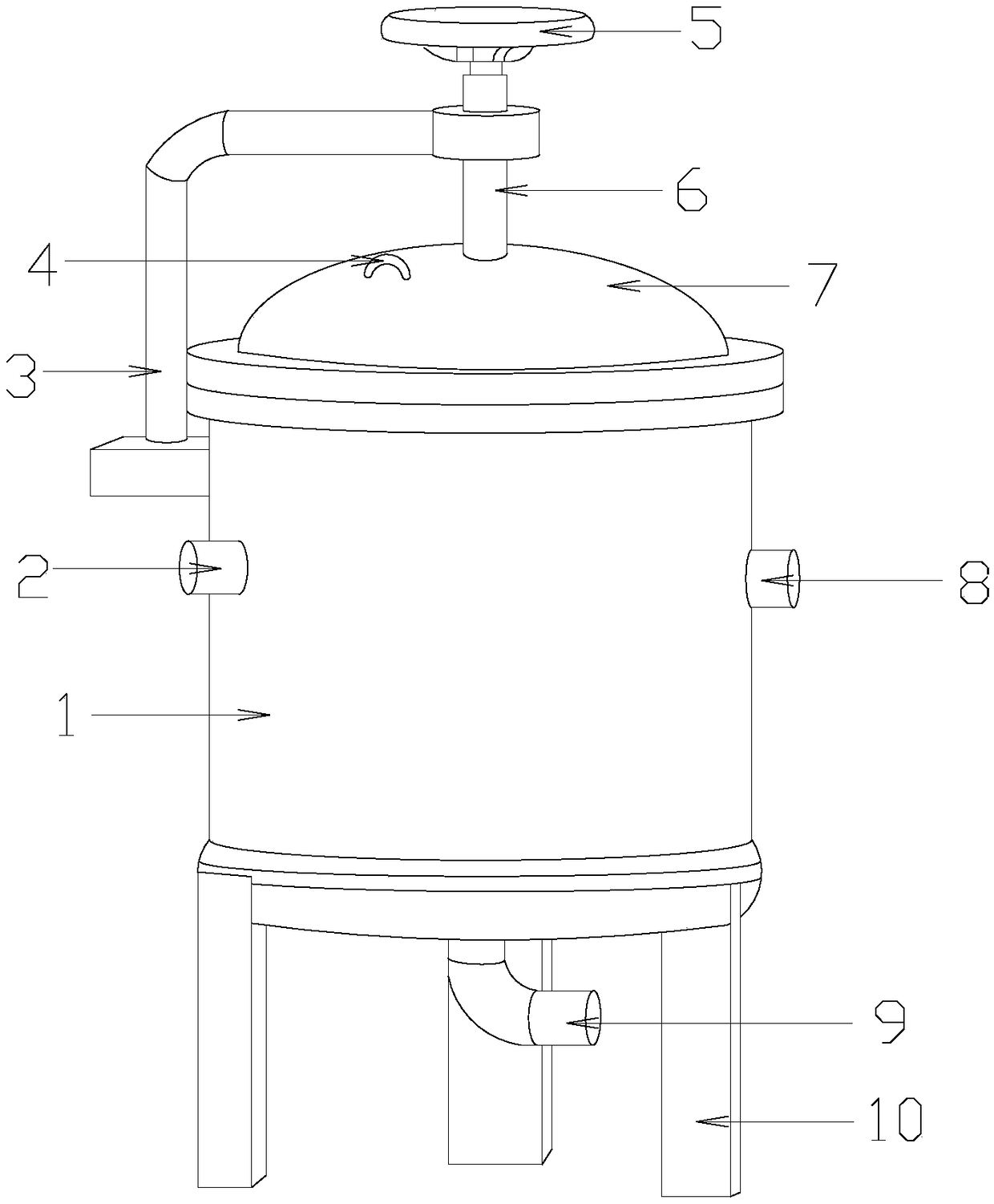 Irrigation-fed filter