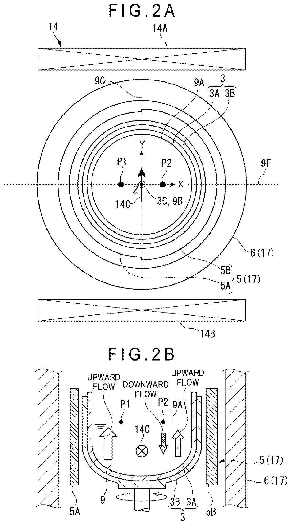 Method for controlling convection pattern of silicon melt, method for producing silicon single crystals, and device for pulling silicon single crystals