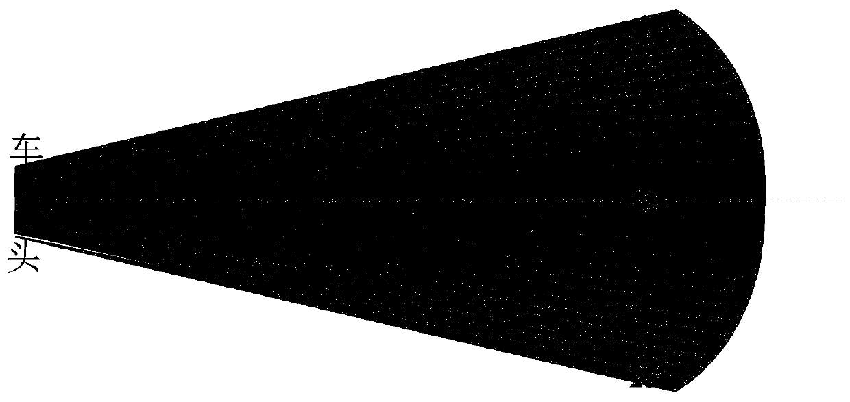 Intelligent auxiliary control system and method for matrix LED high beams