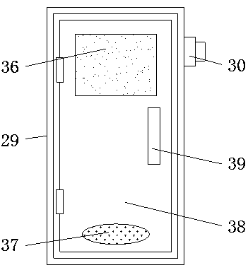 Drenching device for livestock farming