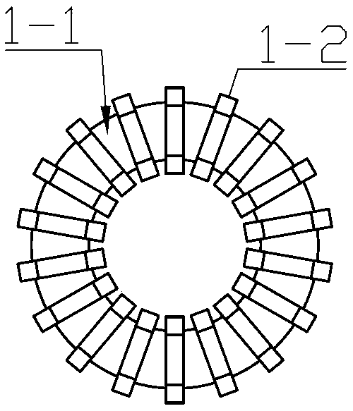 Variable-pole variable-phase dual-rotor axial magnetic flux annular winding synchronous motor