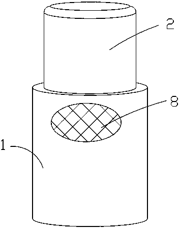 Subcutaneous drug delivery device for treating human-foot corn and callus