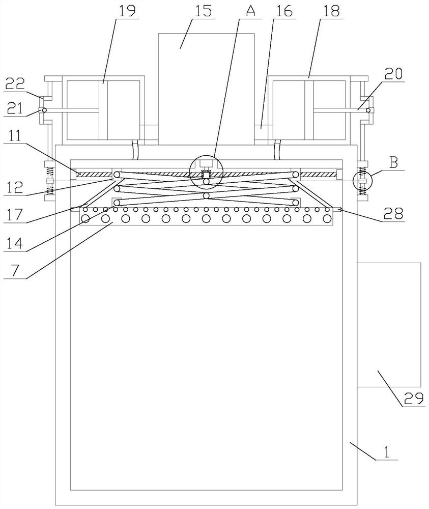 A storage device with defrosting function for meat products