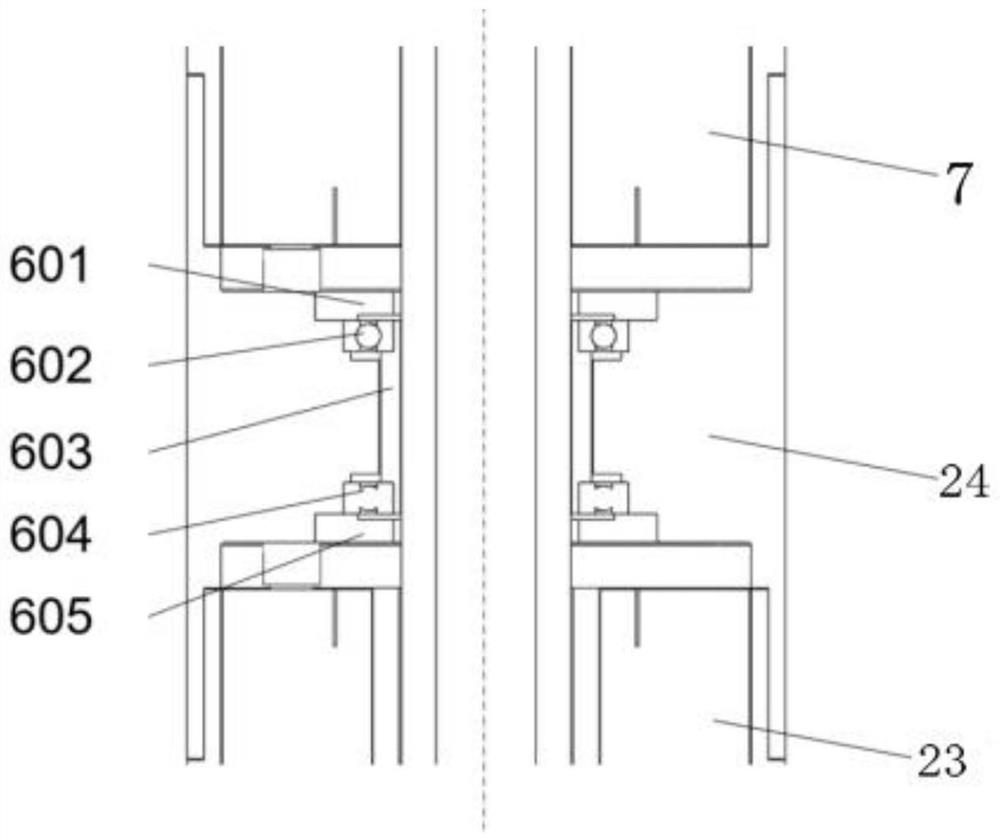 Drilling machine-free self-balancing rotary vibration coupling rock crushing drilling system