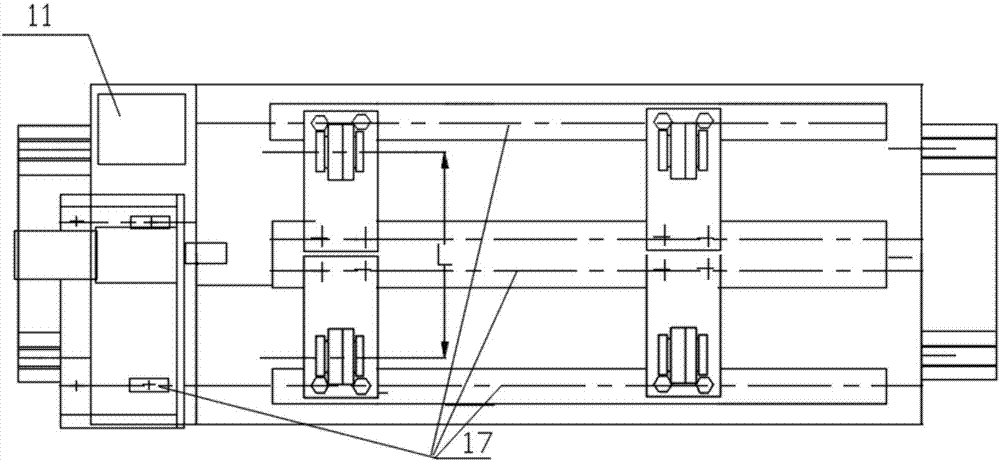 Automated drilling device for pipes of multiple specifications