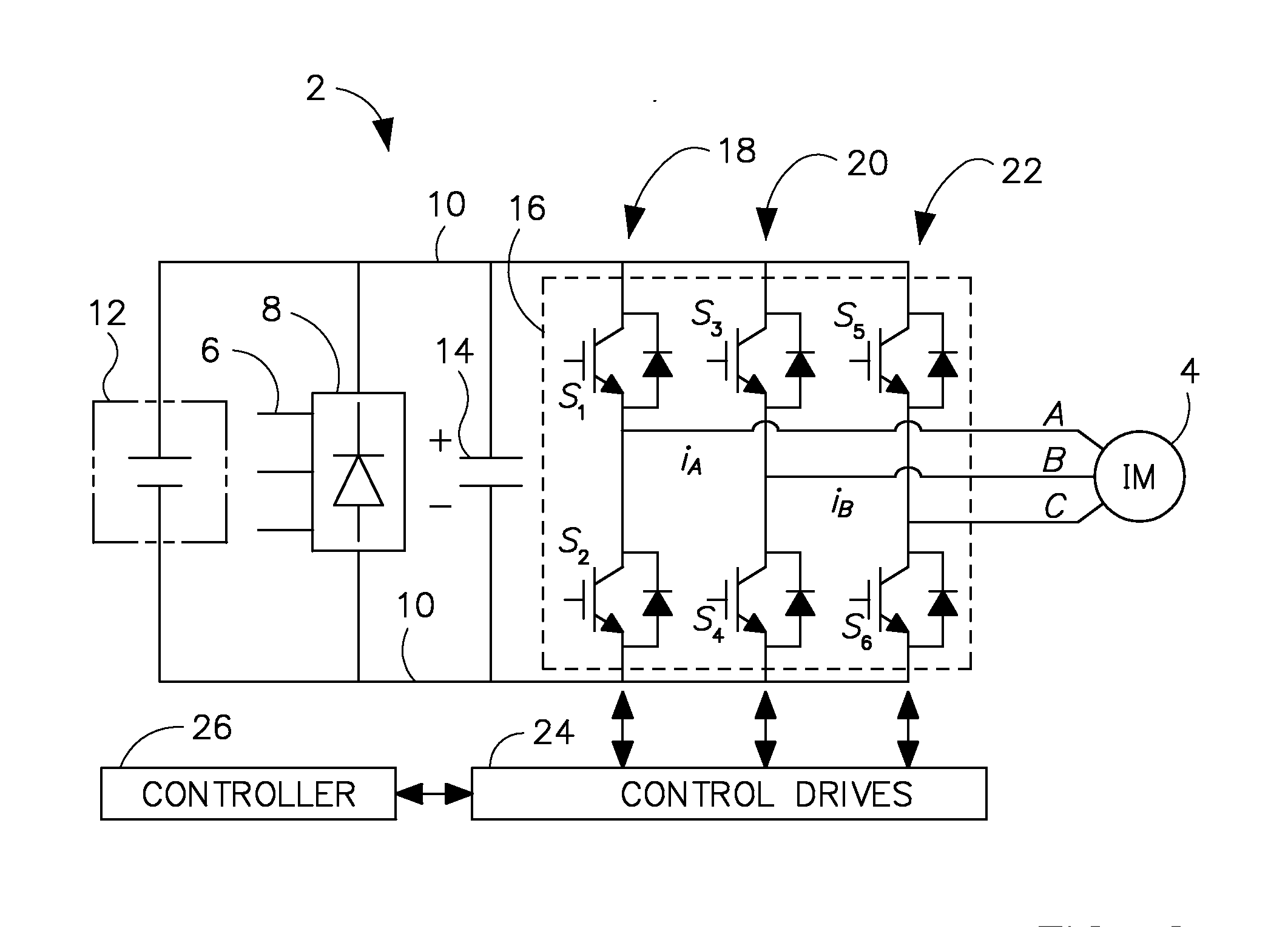 System for determining a magnetizing curve and rotor resistance of an induction machine and method of making same