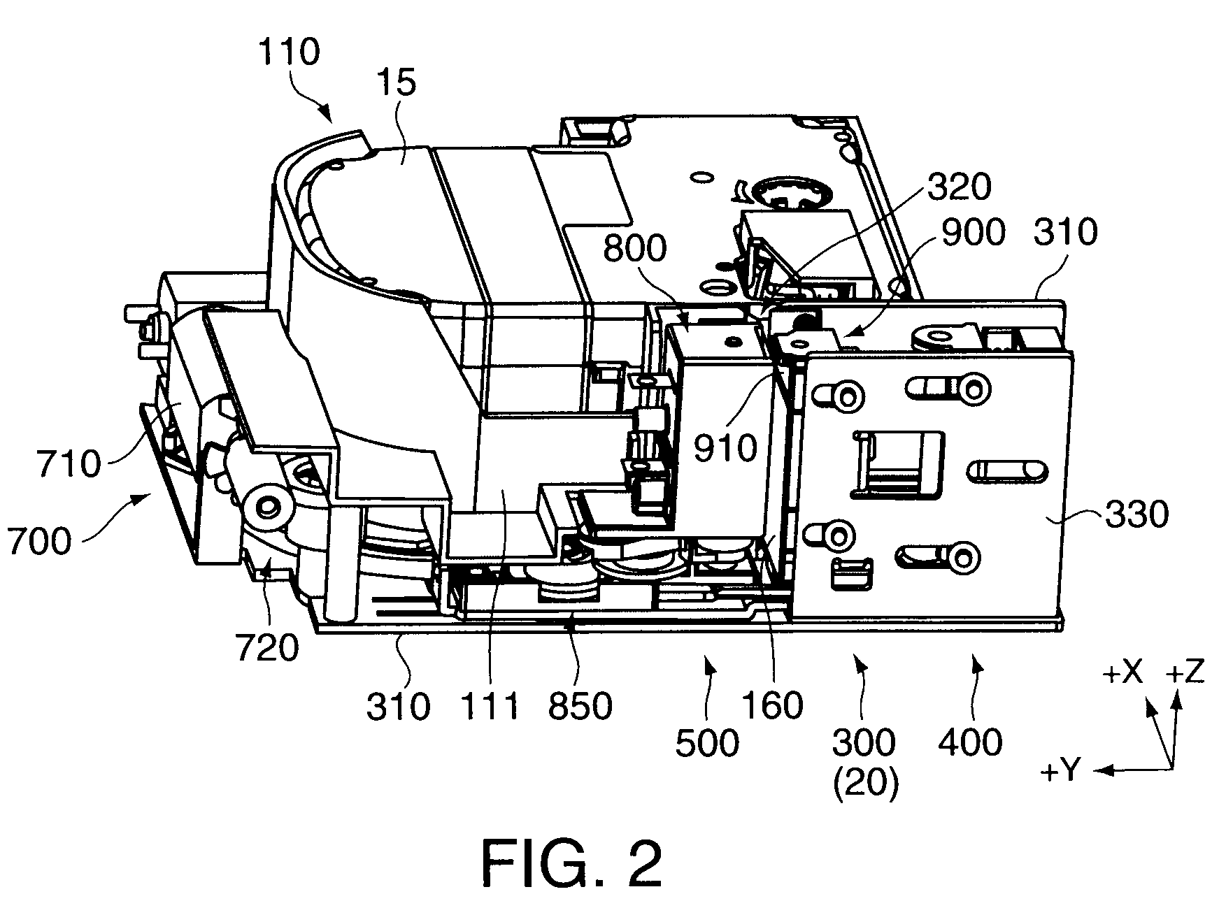 Cutting device and tape printing apparatus equipped therewith