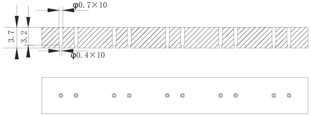 Method for soldering element in deep-cavity small hole of printed board