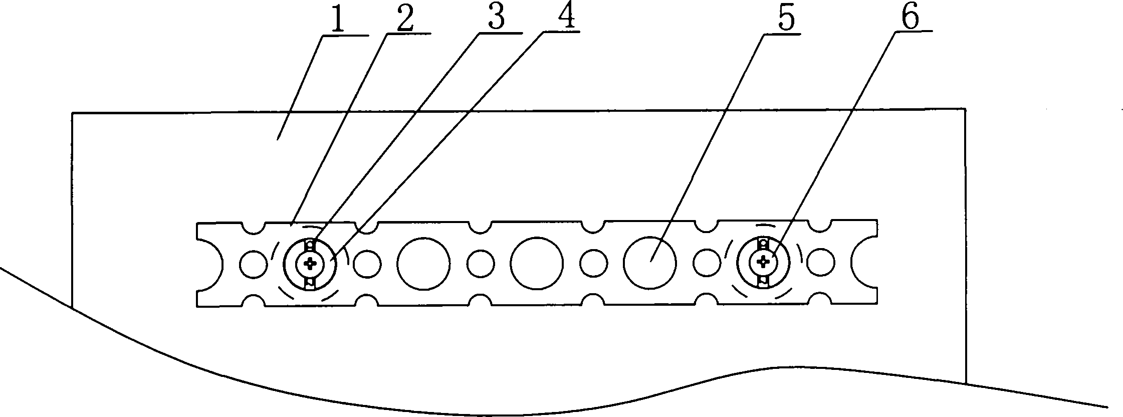 Embedding method of conducting metal plate for heating floor