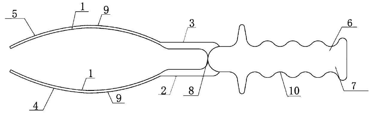 Delivery forceps for obstetrics department and preparation method of coating layer for delivery forceps for obstetrics department