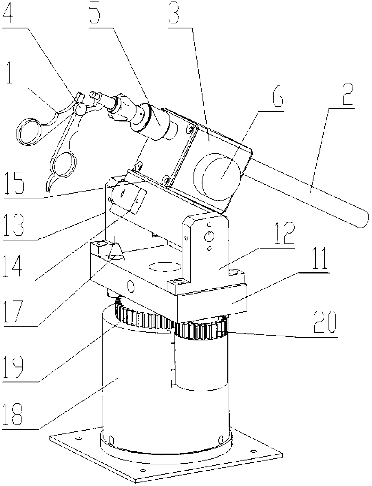 Inner cavity minimally invasive surgery training and operating device