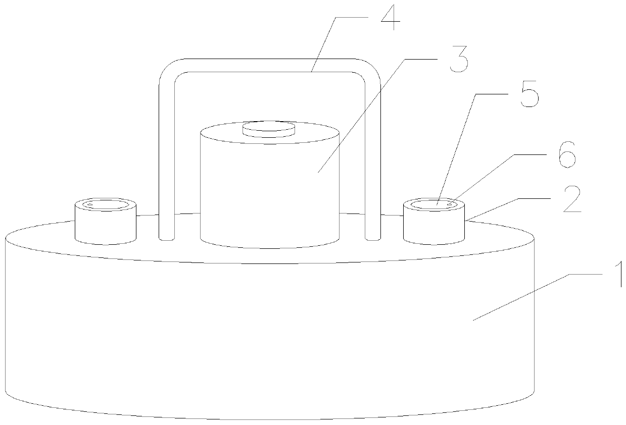 Self-heating type temperature partition maintenance instrument