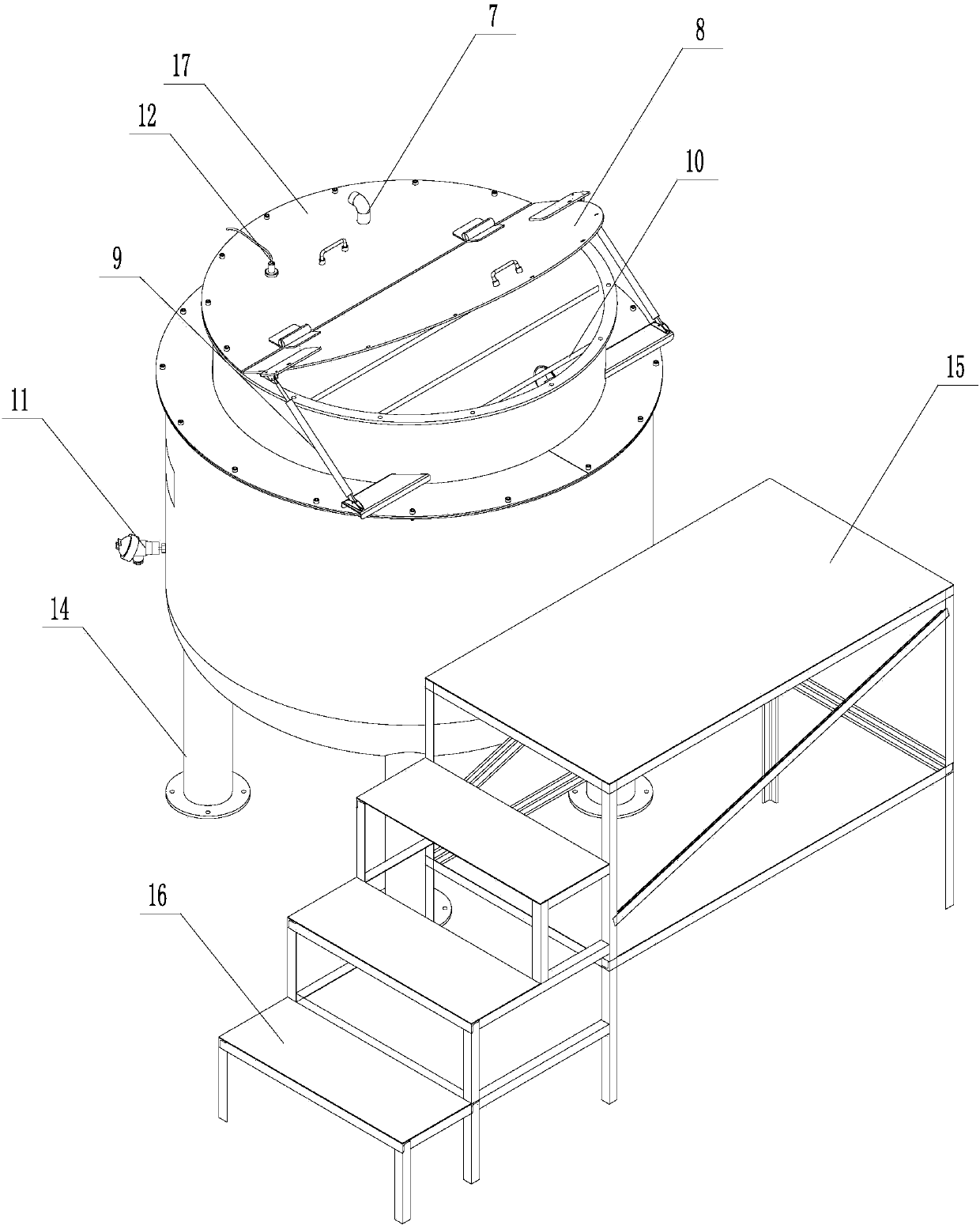 Equipment for purifying oil with far-infrared radiation heat transfer