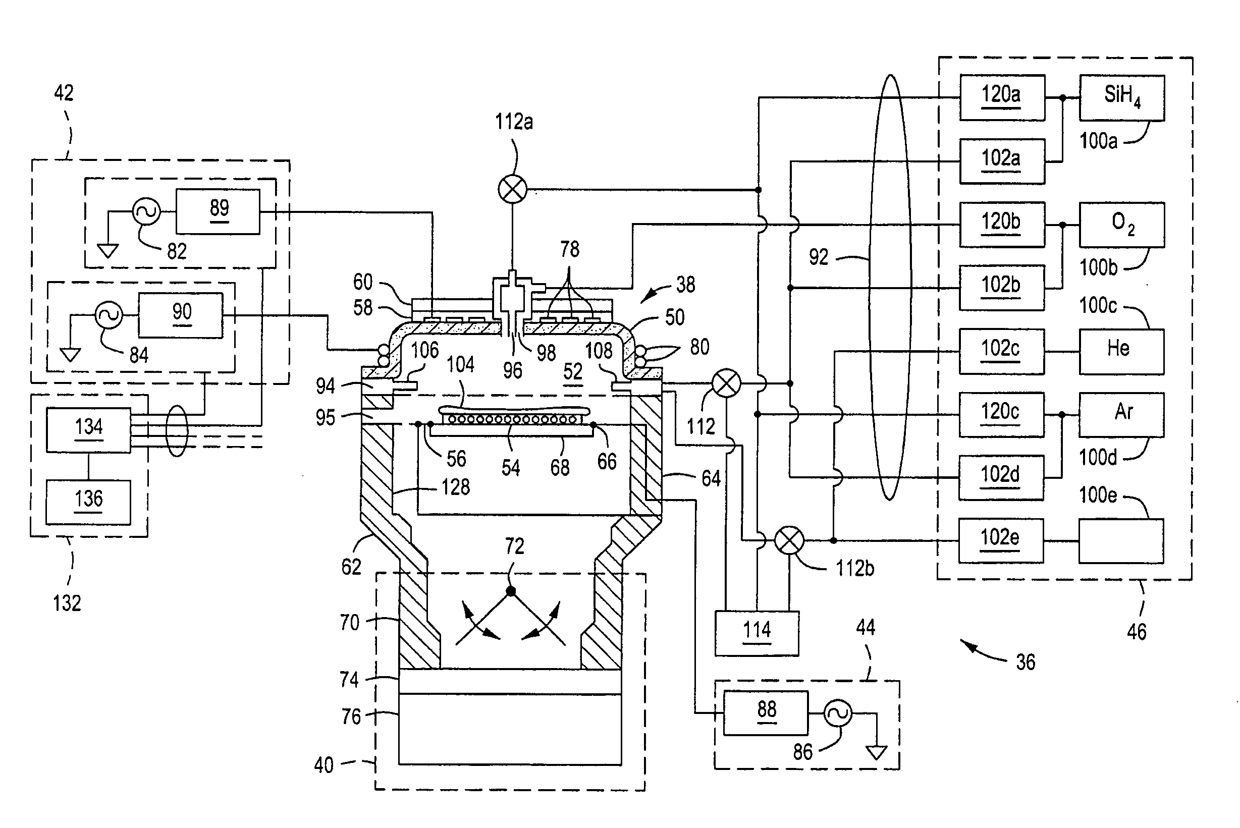 Method and apparatus for providing an electrostatic chuck with reduced plasma penetration and arcing