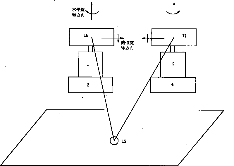 Split type intelligent following-up cradle head