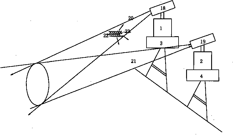 Split type intelligent following-up cradle head