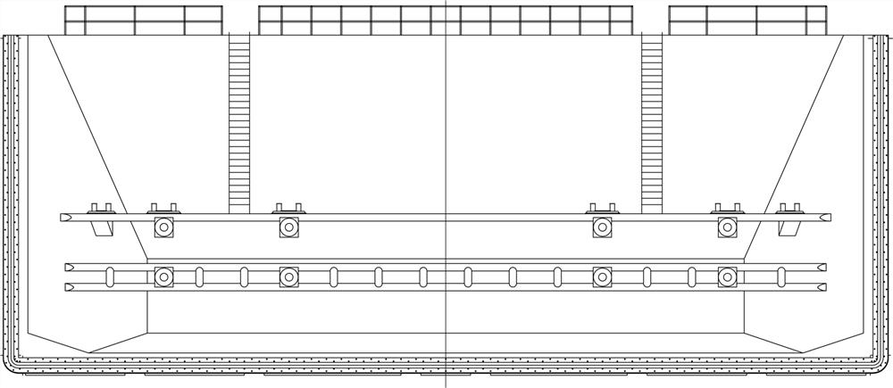 Method for replacing water seal of floating access door