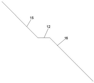 Soft rock slope semi-rigid retaining structure and construction method thereof