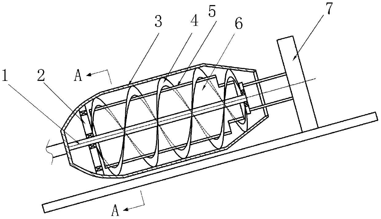 Concrete mixing tank noise reduction structure for concrete transportation vehicle