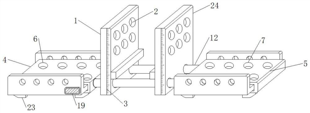 Wood structure connecting piece and wood structure combination