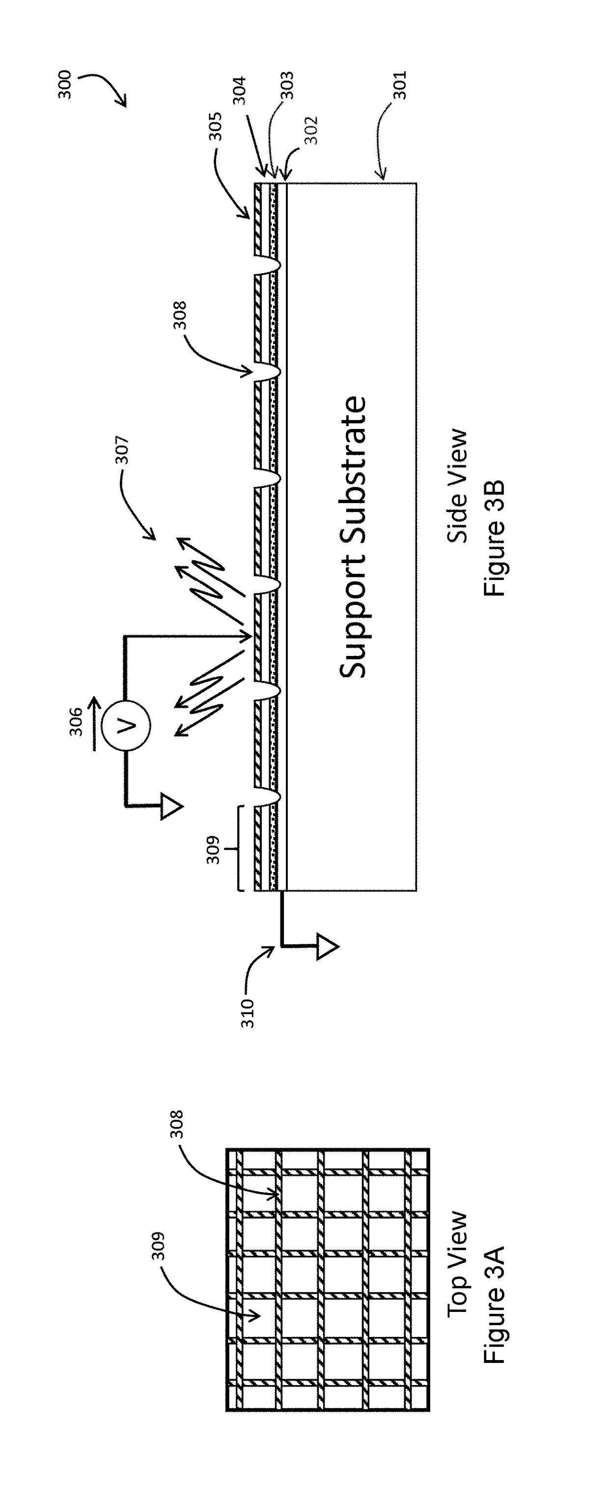 Light emitting diode (LED) test apparatus and method of manufacture