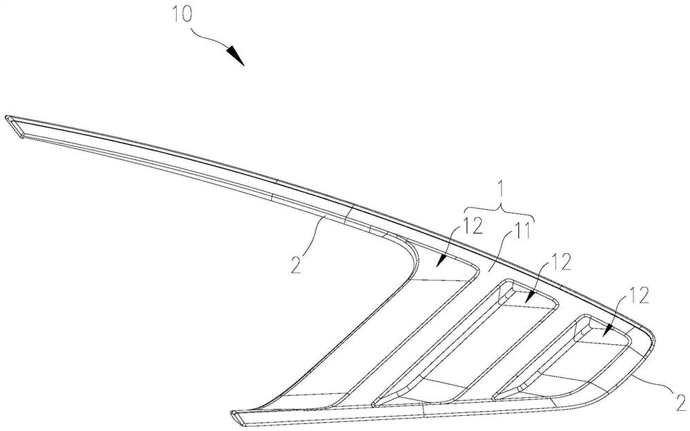 Aluminum alloy decorative part and its preparation method, vehicle body component