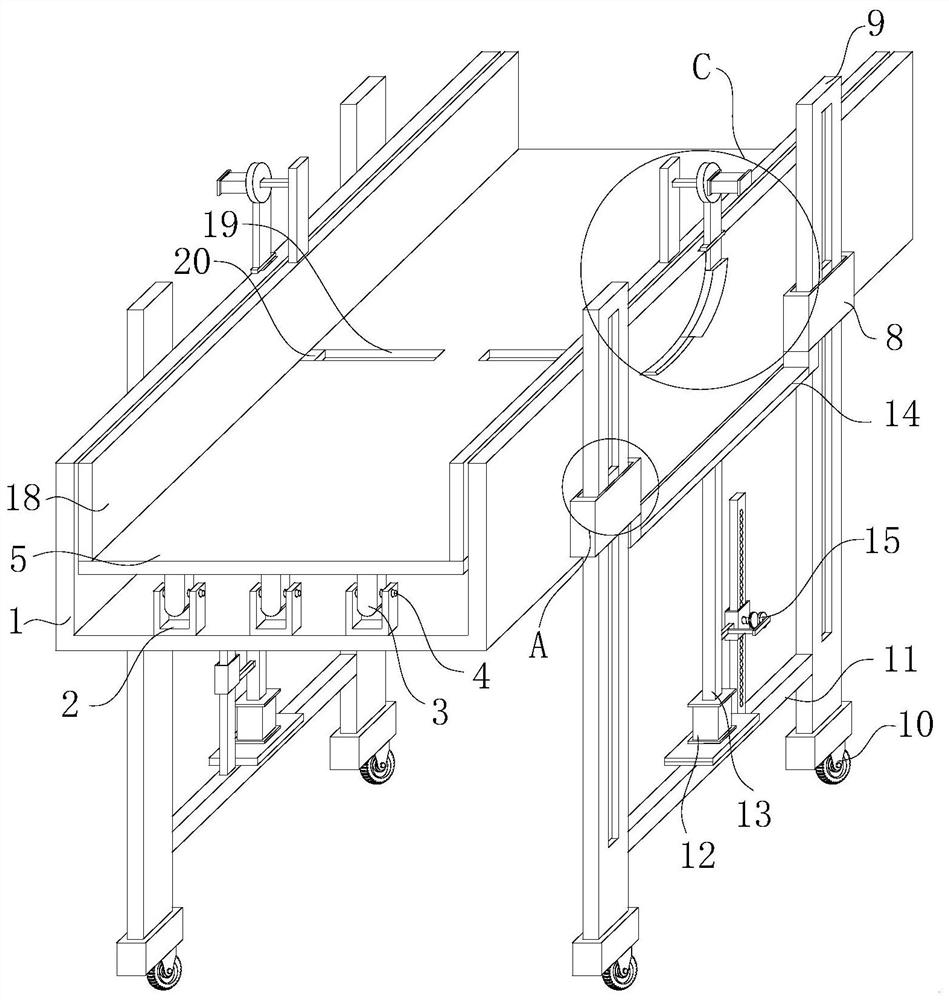 Installation equipment for prefabricated building components