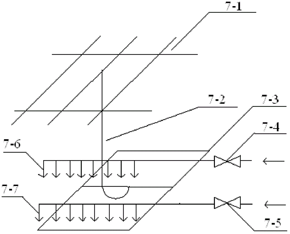 On-line regeneration system and method of flue gas denitration catalyst