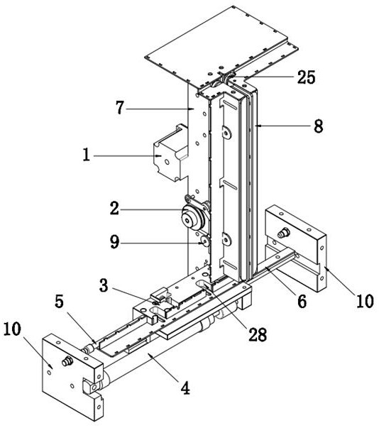 Automatic USB wire harness feeding device