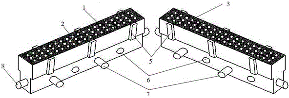 Method for manufacturing cellular ceramic-metal composite vertical mill roller