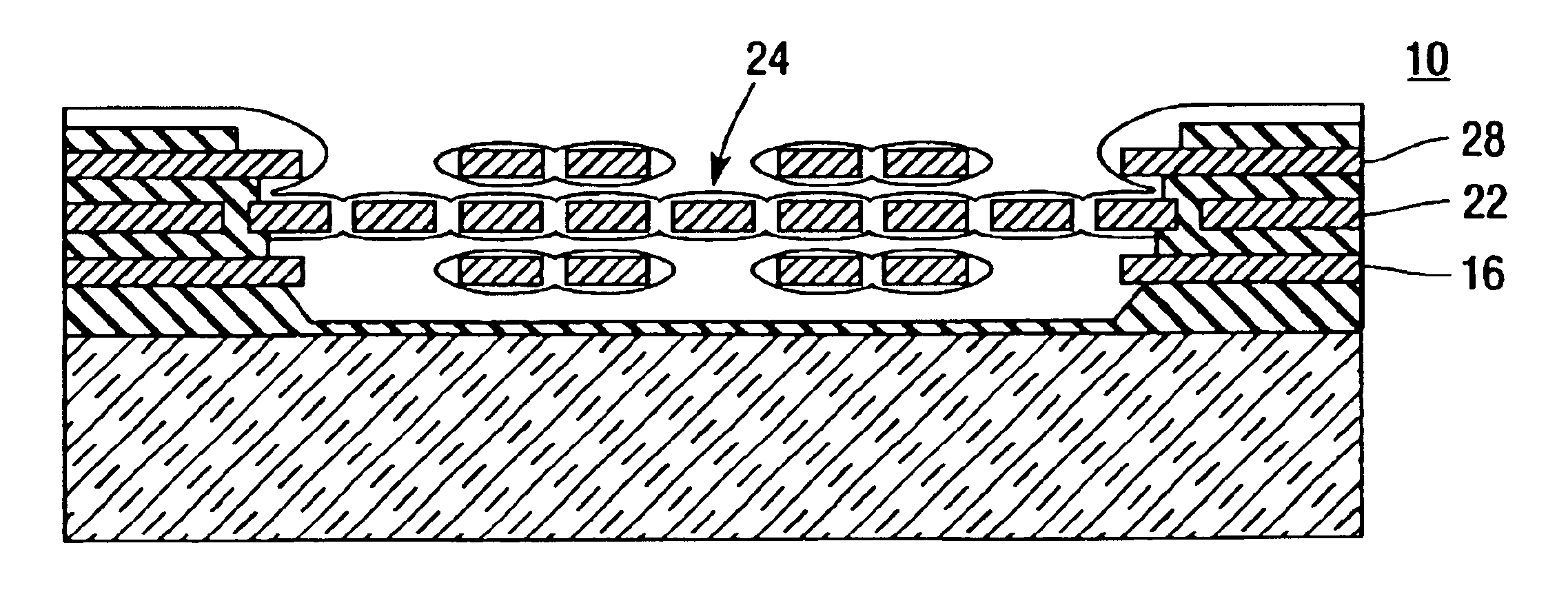 Multi-metal layer MEMS structure and process for making the same